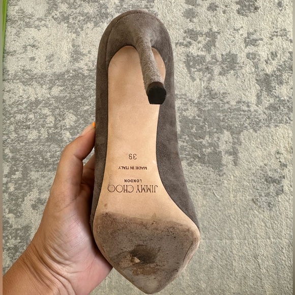 Jimmy Choo Suede Pumps - Picture 3 of 6